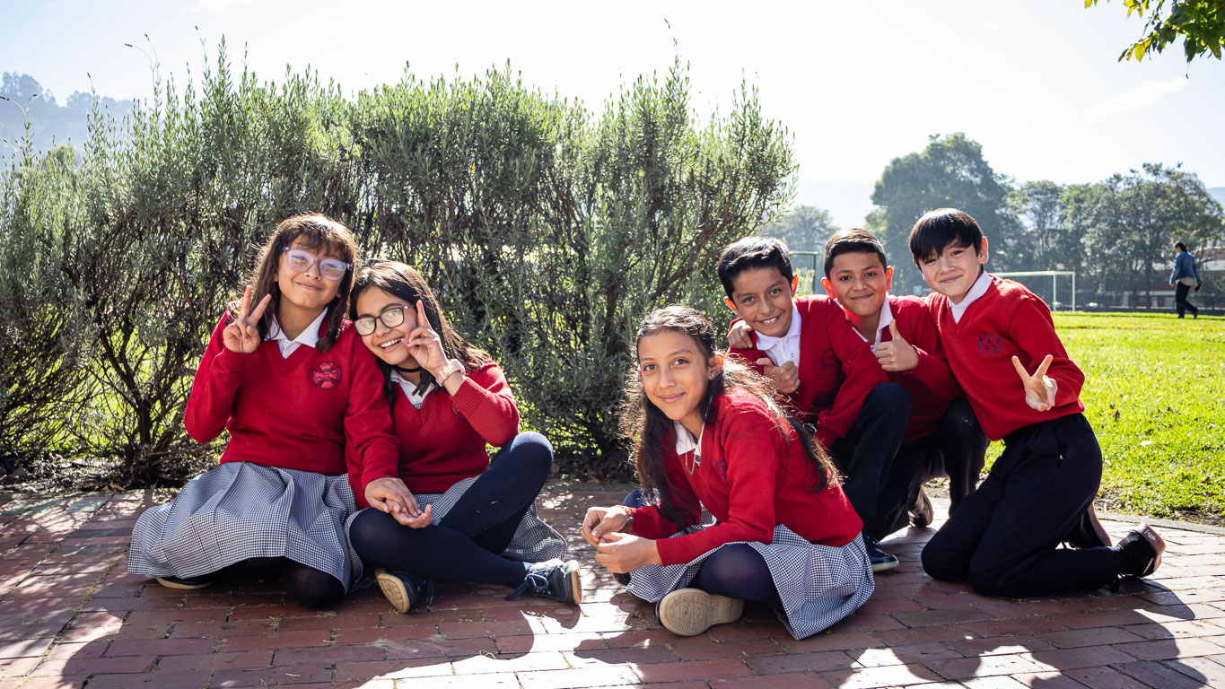 Estudiantes del Centro Santa María