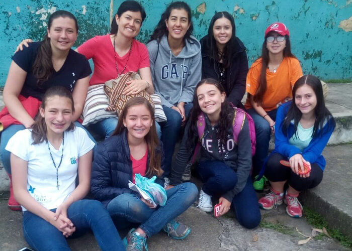 Comunidad beneficiaria del trabajo social
